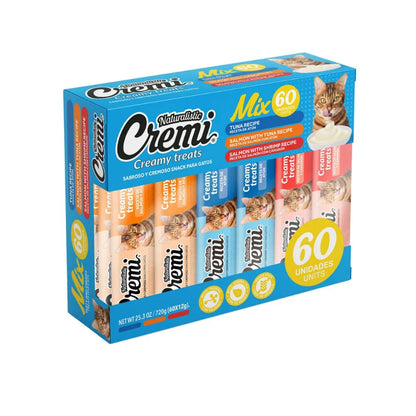 Naturalistic Cremi Box Sea Food Mix 60 Sachet