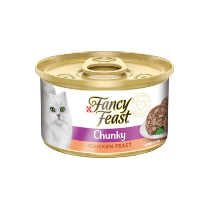 Fancy Feast Lata Chunky Pollo 85 g