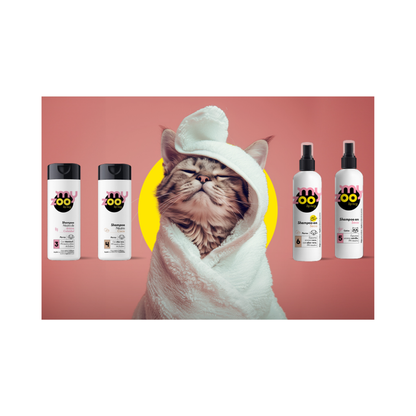 Myzoo Shampoo para Gato en Seco Espuma Vainilla
