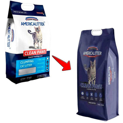 America Litter Clean Paws 15 kg