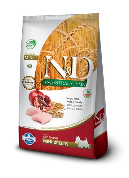 N&D Ancestral Pollo Perro Adulto Mini 2,5 kg