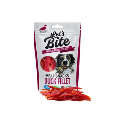 Brit Care Let's Bite Snacks Perro Filetes de Pato 80 g