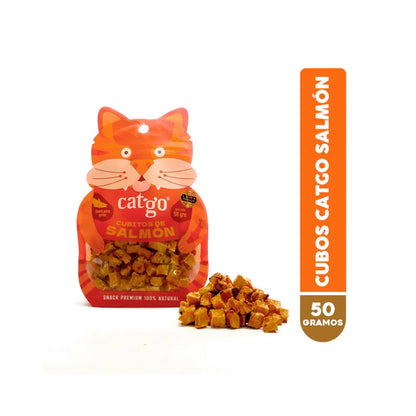 Catgo Cubitos de Salmón 50 g