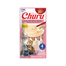 Churu Cat Senior 10+ Tuna & Salmon Recipe 14 g 4 Unidades