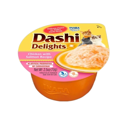 Churu Dashi Delights Chicken With Salmon Recipe 70 g