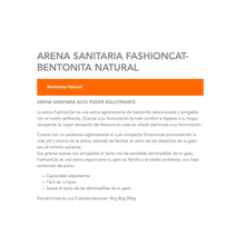 Arena Sanitaria Fashion Cat Bentonita 20 kg