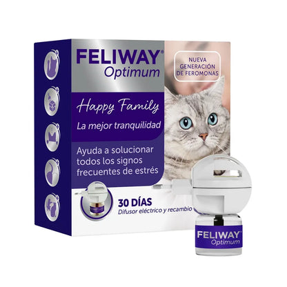 Feliway Optimum Difusor + Recambio 48 ml