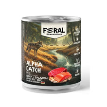 Feral Lata Alpha Catch Perro Adulto Vacuno Con Salmón Húmedo 400 g