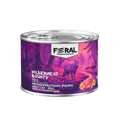 Feral Wet Adult Cat Monoprotein Pork 200 g