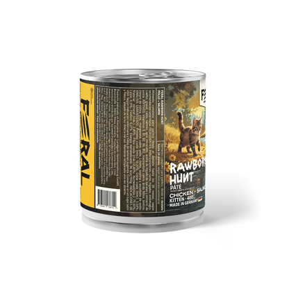 Feral Wet Kitten Chicken & Salmon 400 g