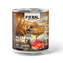 Feral Lata Perro Cachorro Vacuno y Salmón 400 g