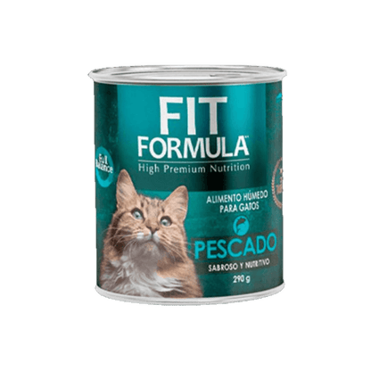 Lata Fit Formula Gato - Pescado 290 g