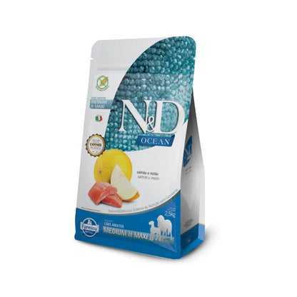 N&D Ocean Perro Adulto Mediano y Grande Salmon 2,5 kg