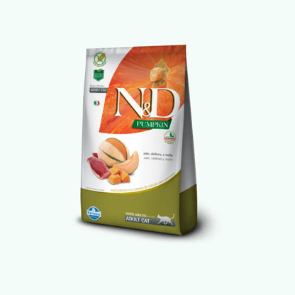 N&D Pumpkin Gato Adulto Pato & Melón 7,5 kg