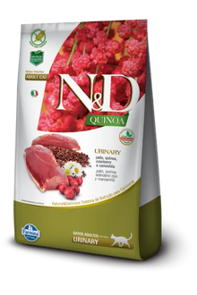N&D Quinoa Gato Pato Quinoa Cranberry & Manzanilla 1,5 kg