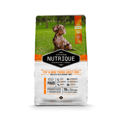 Nutrique Toy & Mini Adulto Razas Pequeñas - Pavo
