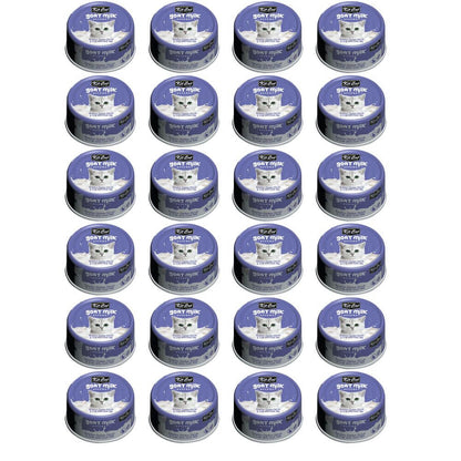 Pack 24x Kit Cat Goat Milk Gourmet Chicken & Crab 70Gr