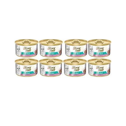 Pack 8x Fancy Feast Lata Filete Atun 85 g