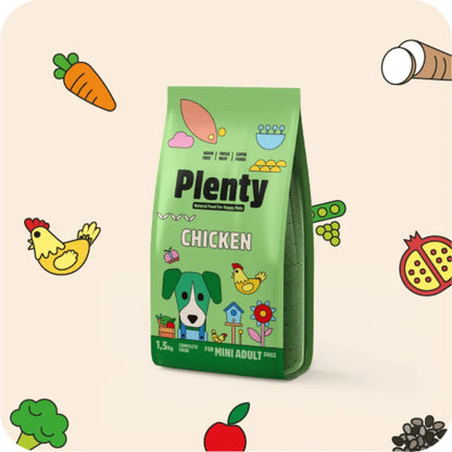 Plenty Perro Adulto Mini Pollo 1,5 kg