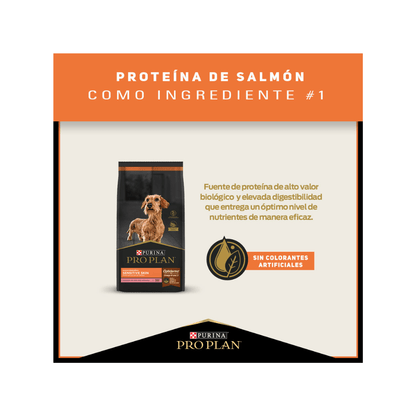 Pro Plan Sensitive Skin Perro Razas Pequeñas 3kg