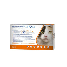 Revolution Plus Gato 2.5 - 5 kg (0.5 ml)