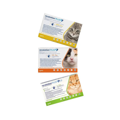 Revolution Plus Gato 1.25 - 2.5 kg (0.25 ml)