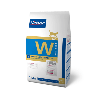 VIRBAC HPM Cat Weight Loss & Diabetes 1,5 kg